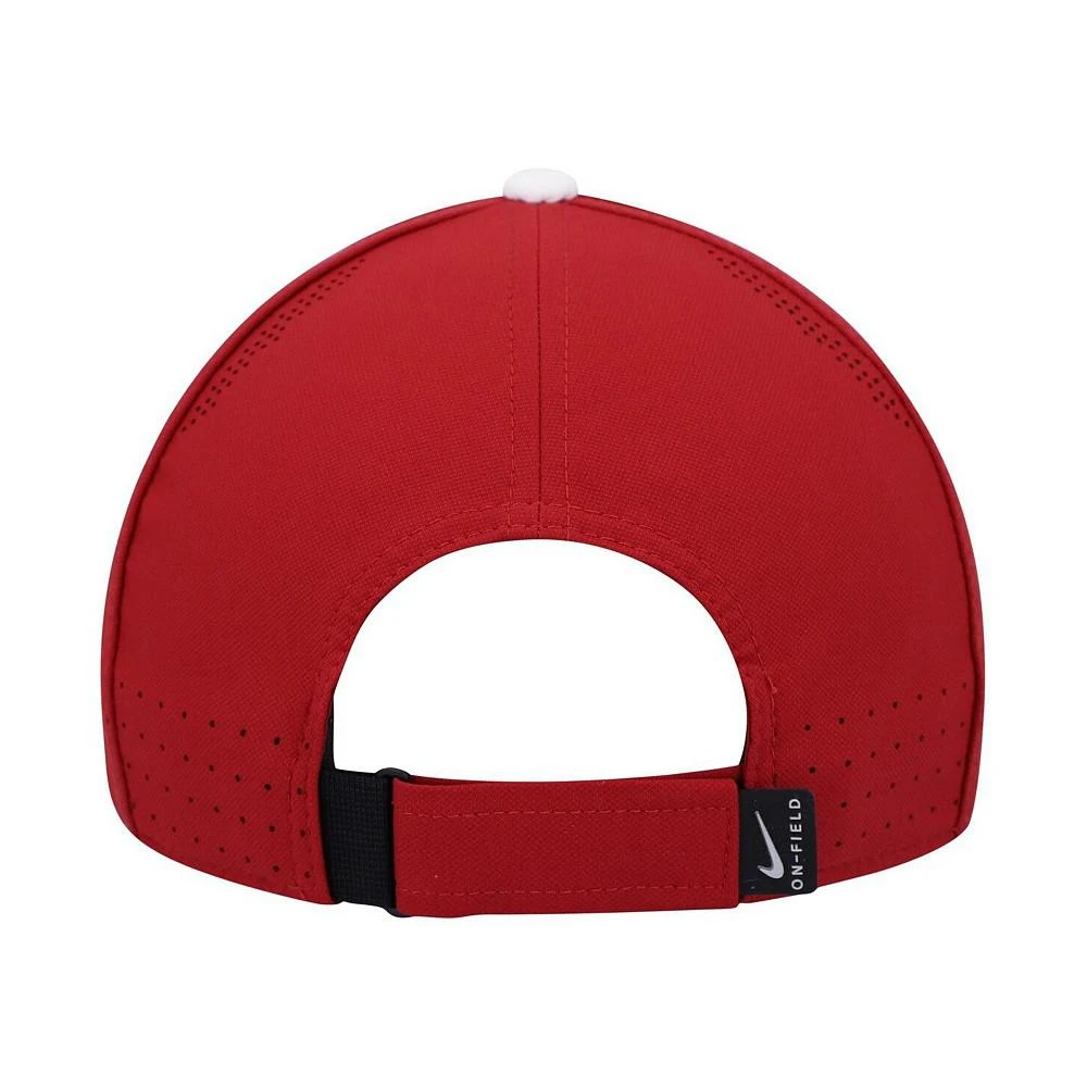 商品NIKE|Men's Cardinal Arkansas Razorbacks 2021 Sideline Legacy91 Performance Adjustable Hat,价格¥221,第4张图片详细描述