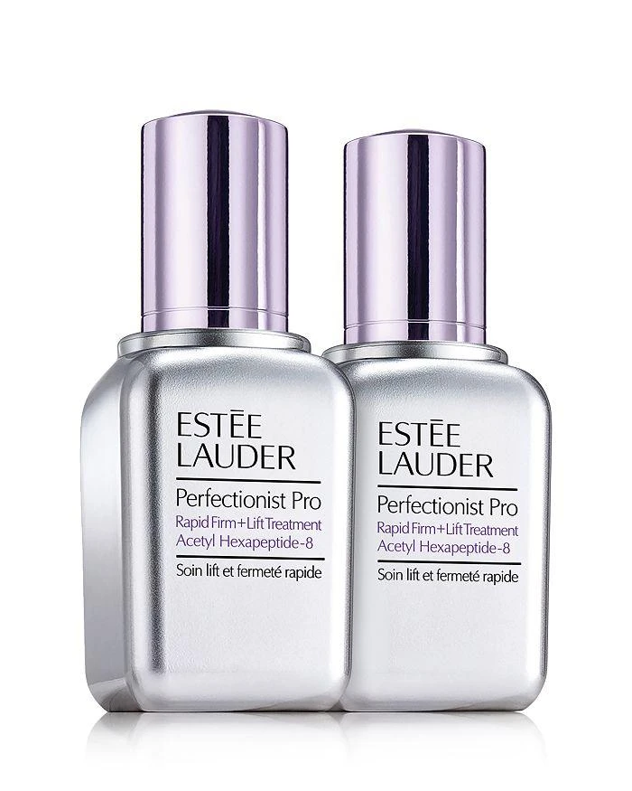 商品Estée Lauder|全新专研紧塑精华素(小银瓶) 两件套装 (价值$216美金) 50ml+50ml,价格¥1631,第1张图片