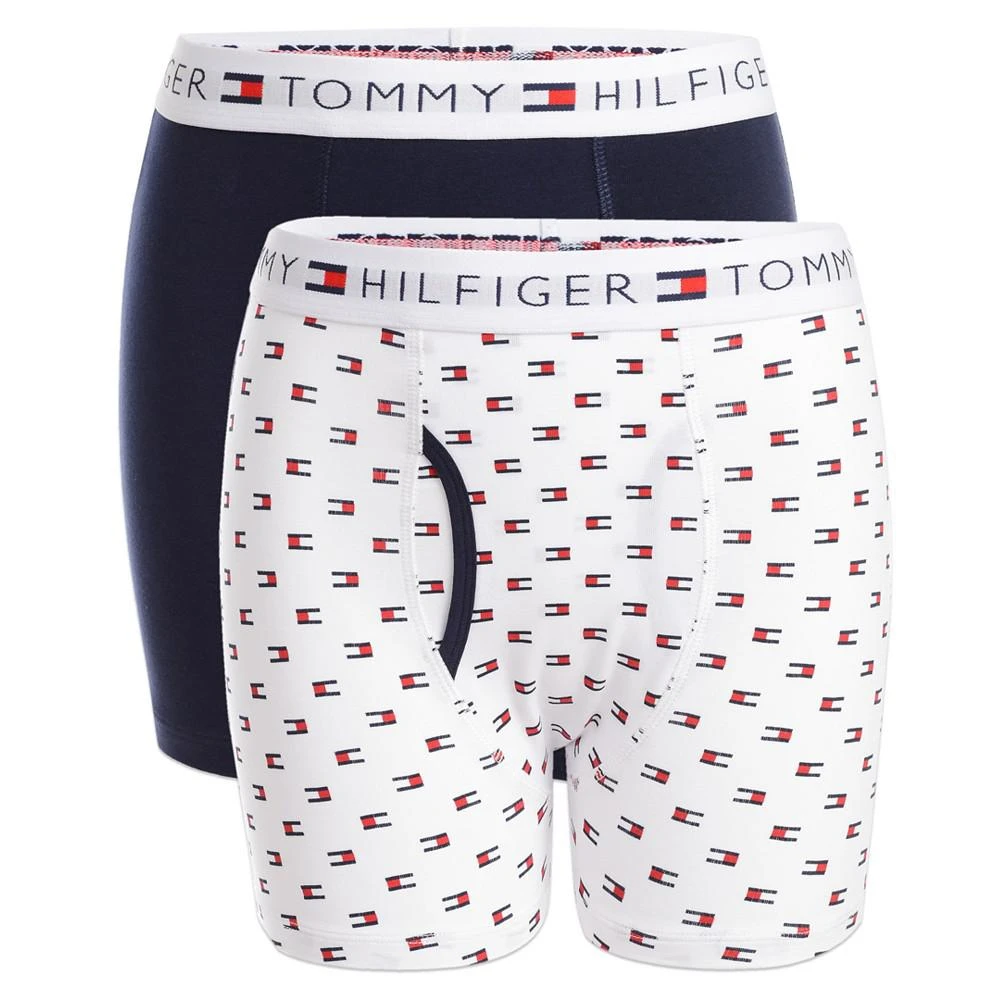 商品Tommy Hilfiger|Little & Big Boys 2-Pk. Boxer Briefs,价格¥99,第1张图片