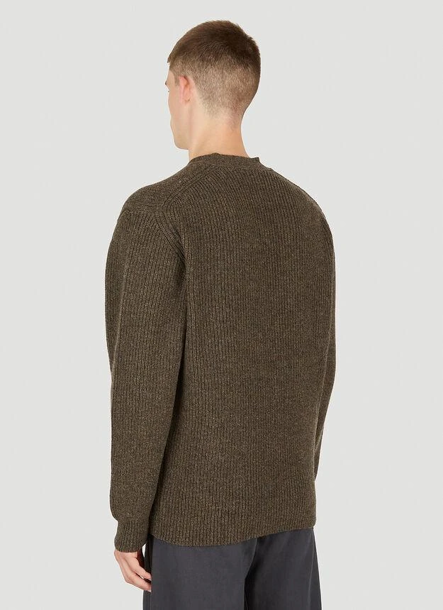 商品Lemaire|V-Neck Cardigan in Brown,价格¥2182,第4张图片详细描述