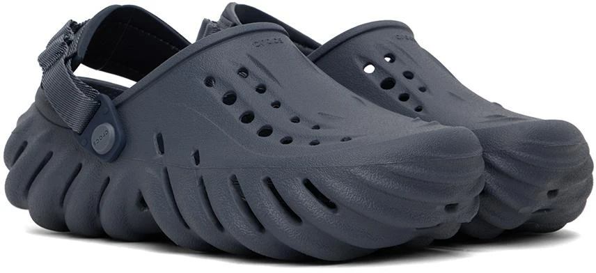 商品Crocs|Gray Echo Clogs,价格¥344,第4张图片详细描述