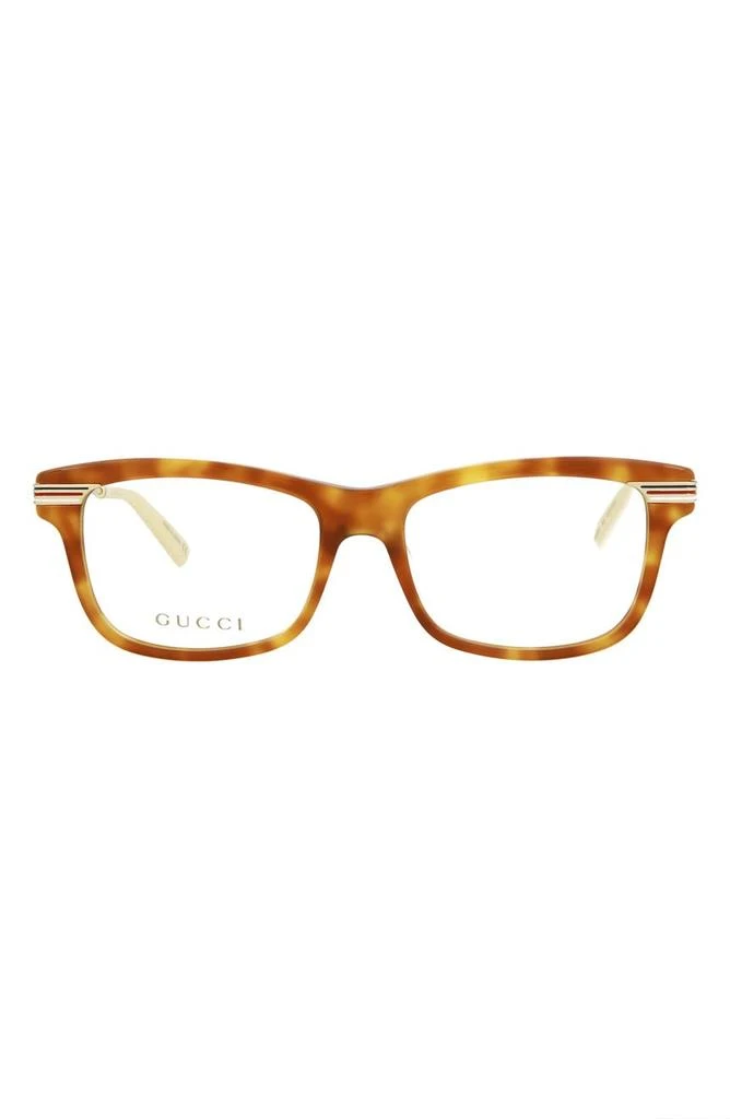 商品Gucci|52mm Novelty Square Optical Glasses,价格¥1956,第1张图片