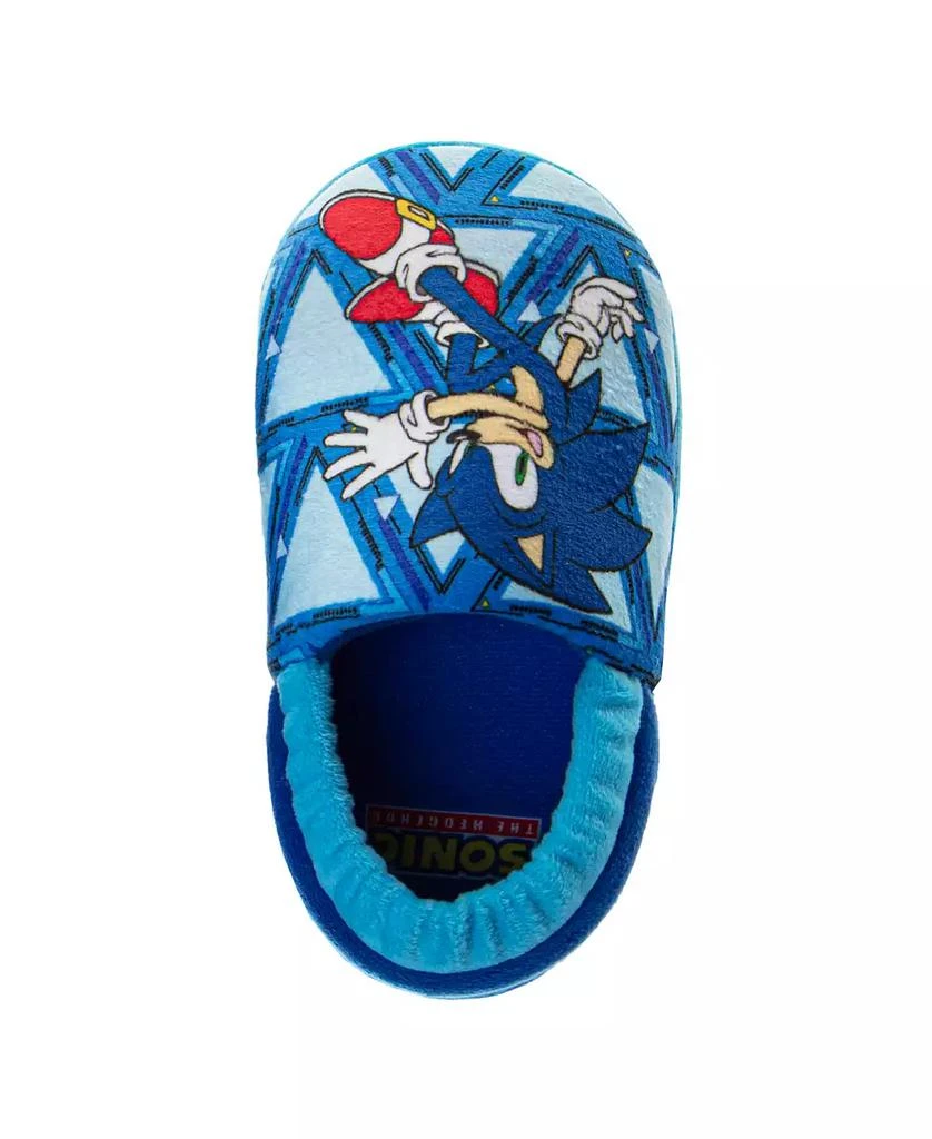 商品Sonic The Hedgehog|Toddler and Little Boys Dual Sizes Slippers,价格¥191,第5张图片详细描述