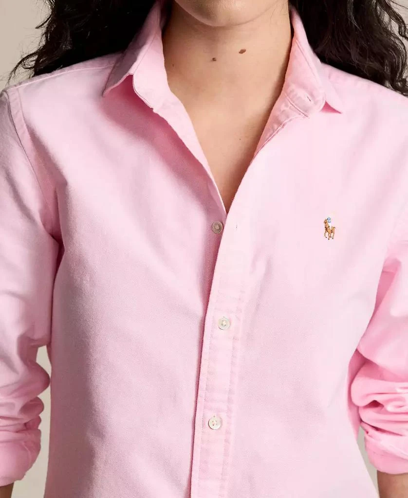 商品Ralph Lauren|女款柔软棉质牛津修身衬衣,价格¥947,第3张图片详细描述