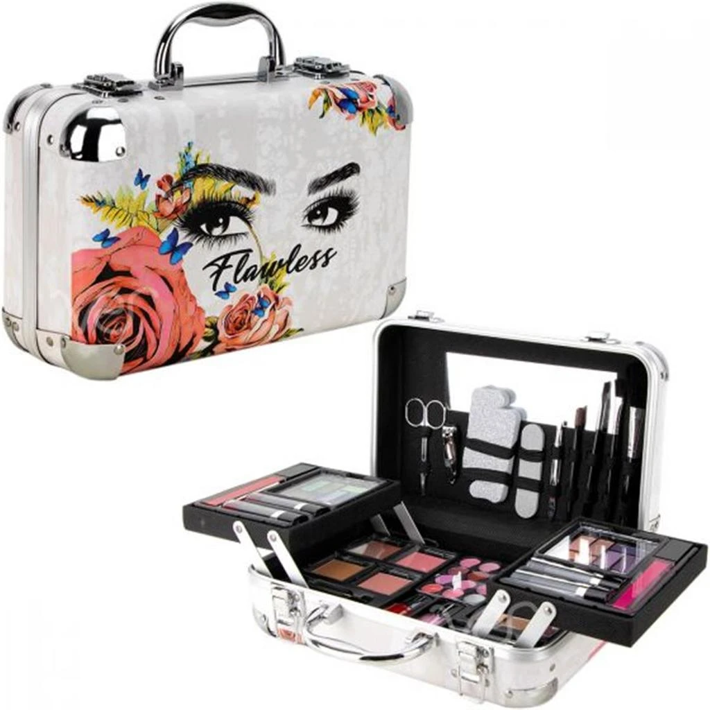 商品VER|Ver  Flawless Makeup Gift Set with Extendable Trays & Mirror - 61 Piece,价格¥371,第1张图片