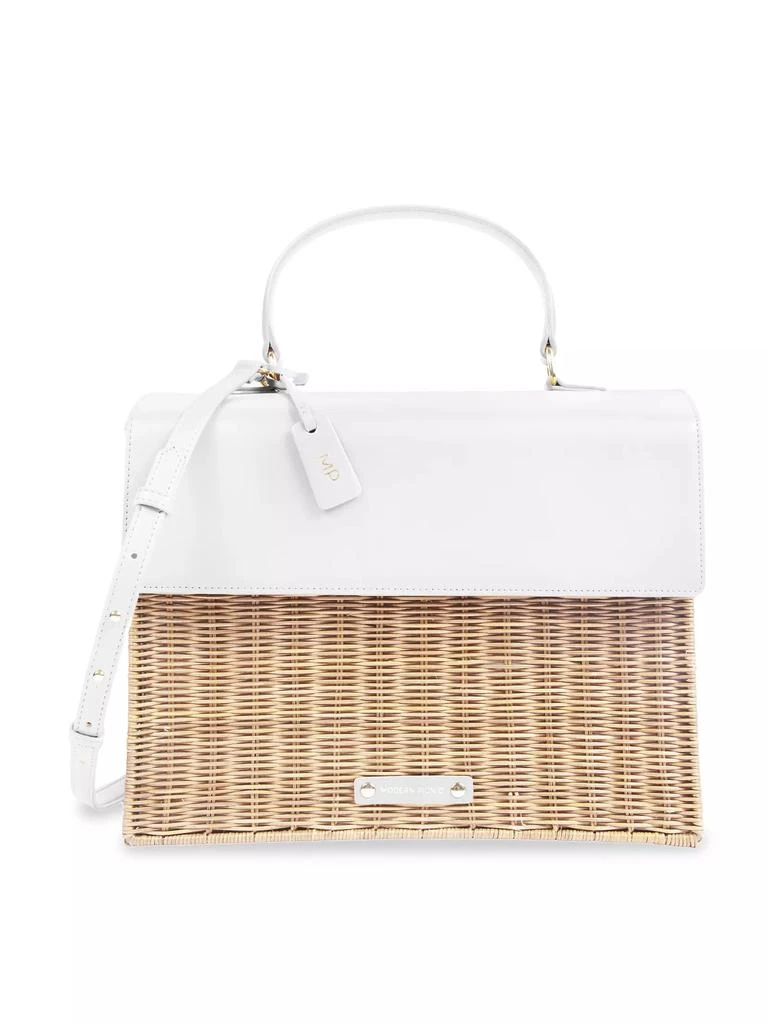 商品Modern Picnic|The Large Luncher Wicker Lunch Box,价格¥1489,第1张图片