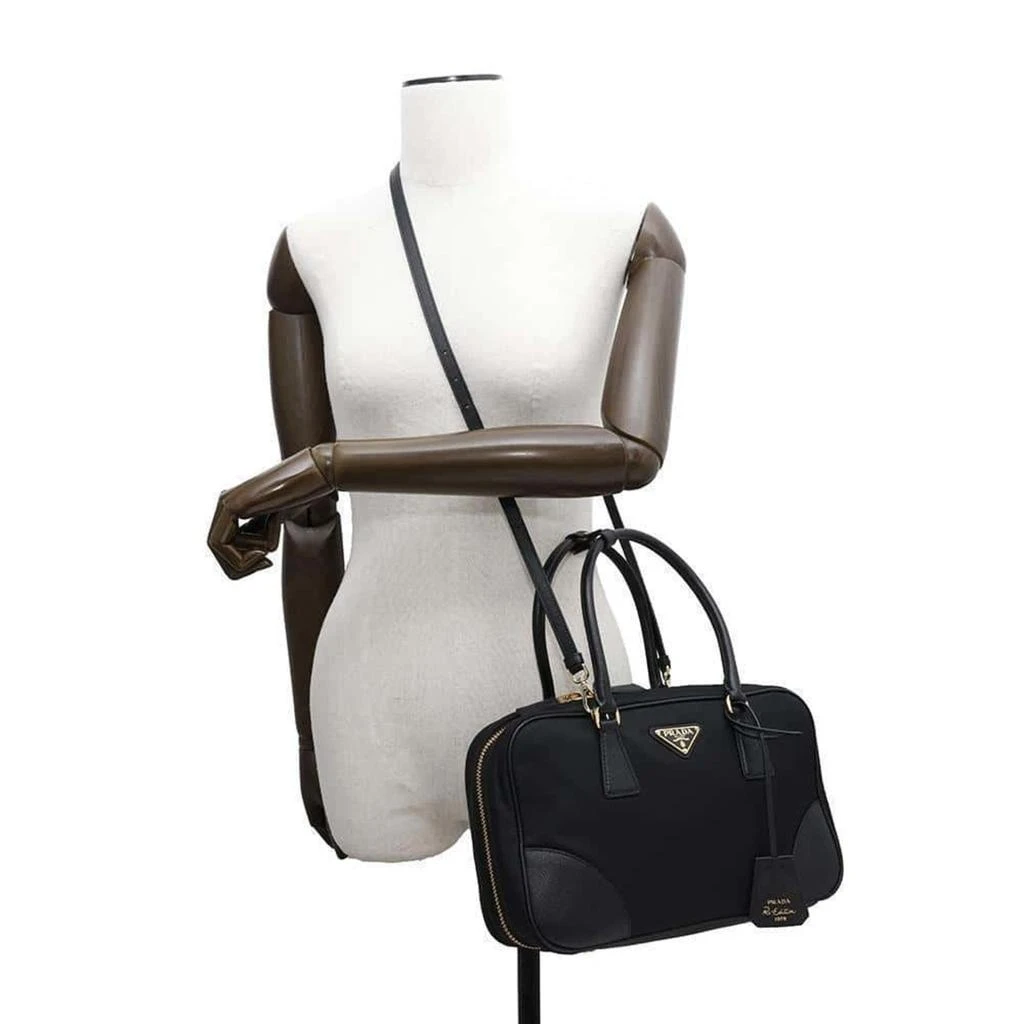 商品[二手商品] Prada|Nylon Leather Handbag (Pre-Owned),价格¥18369,第4张图片详细描述