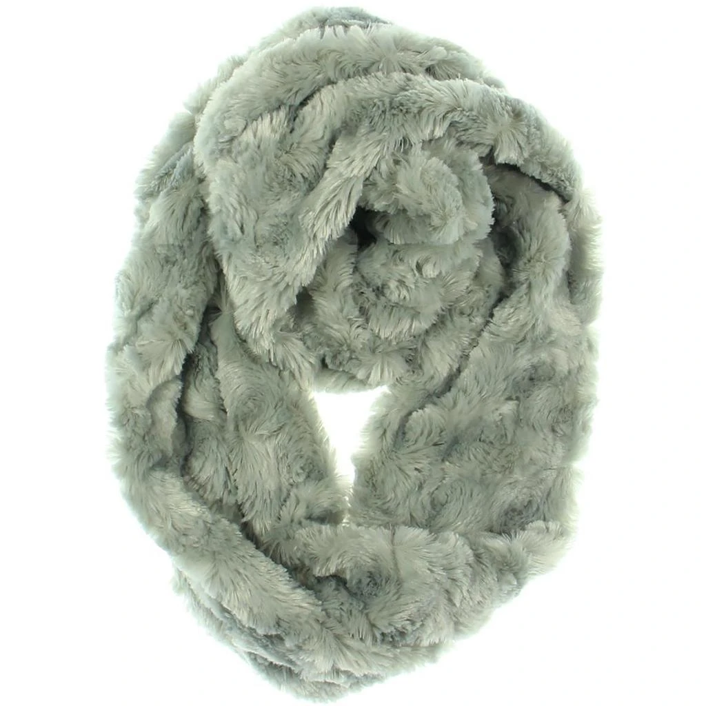 商品Calvin Klein|Calvin Klein Womens Faux Fur Cowl Infinity Scarf,价格¥204,第1张图片