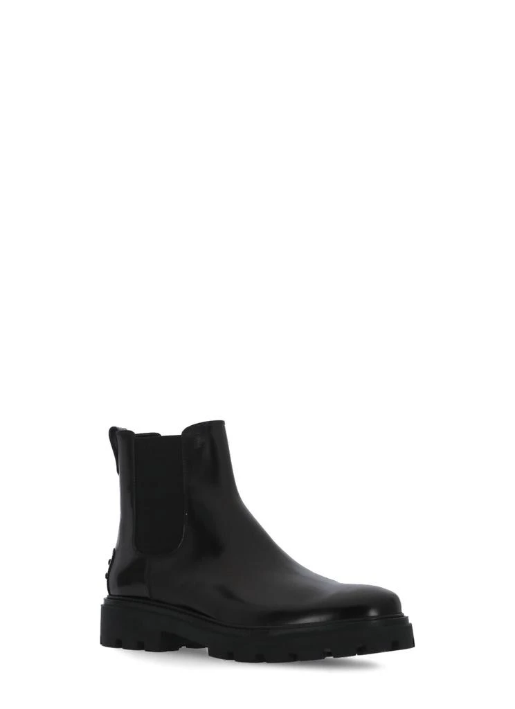 商品Tod's|Black Leather Ankle Boot,价格¥3767,第2张图片详细描述