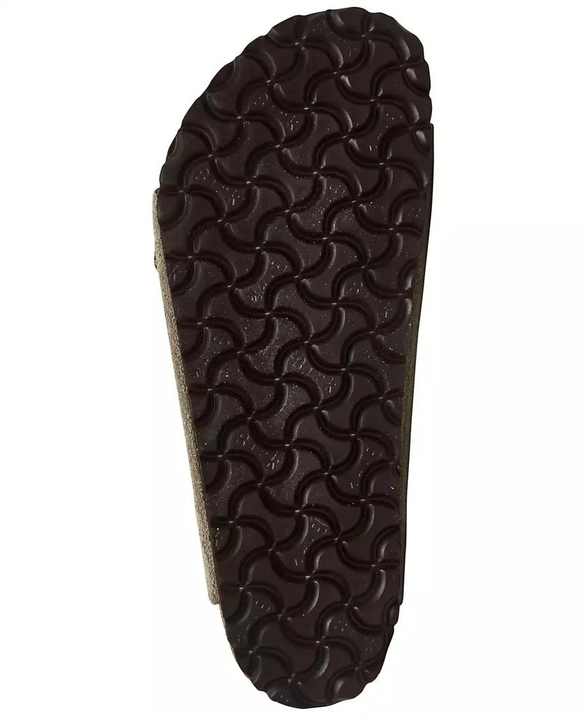 商品Birkenstock|Men's Arizona Suede Leather Soft Footbed Casual Sandals from Finish Line,价格¥1127,�第5张图片详细描述