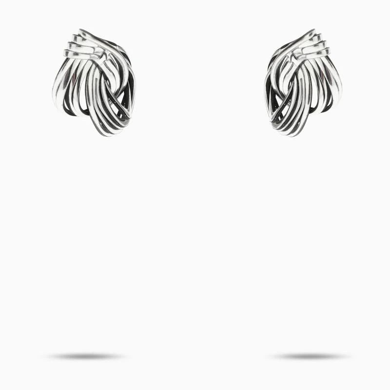 商品SO-LE STUDIO|Not a Knot metallic silver earrings,价格¥1395,第3张图片详细描述