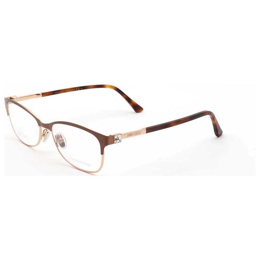 商品Jimmy Choo|Jimmy Choo Women's Brown Cat-Eye Opticals,价格¥596,第1张图片