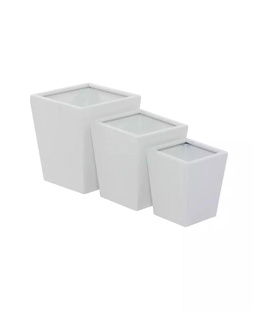 商品CosmoLiving|Metal Indoor Outdoor Planter Set of 3,价格¥236,第2张图片详细描述