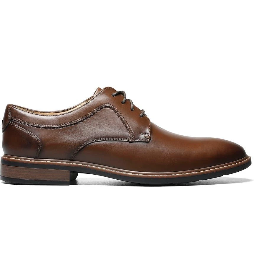 商品Nunn Bush|Hayden Leather Plain Toe Derby - Wide Width Available,价格¥338,第4张图片详细描述