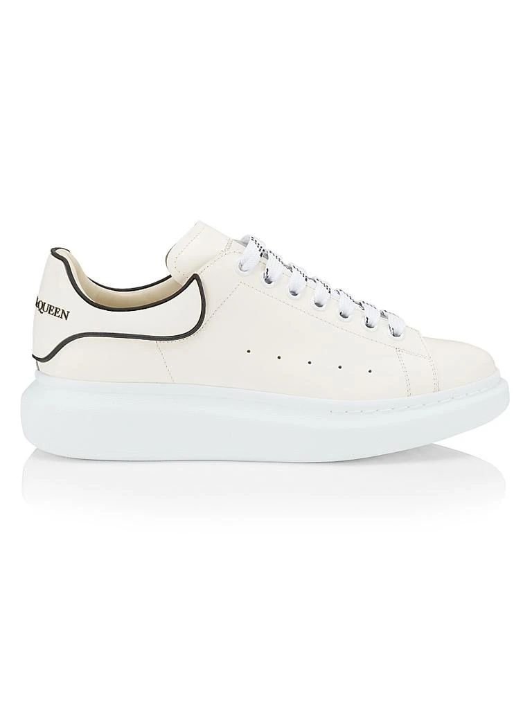 商品Alexander McQueen|Men's Oversized Leather Platform Sneakers,价格¥5317,第1张图片