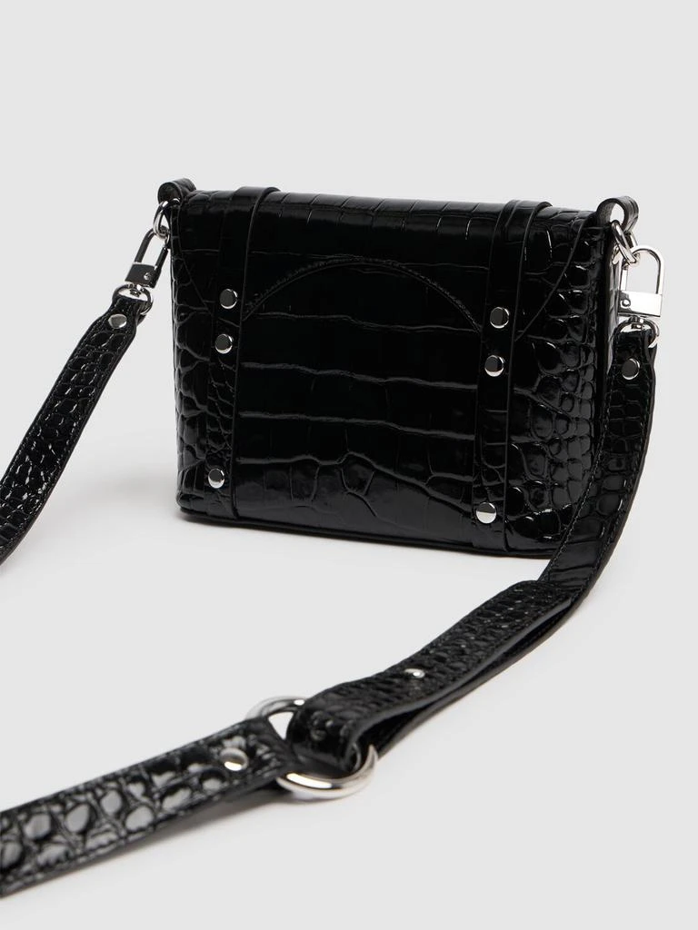 商品Vivienne Westwood|Kim Croc Embossed Leather Crossbody Bag,价格¥5540,第4张图片详细描述