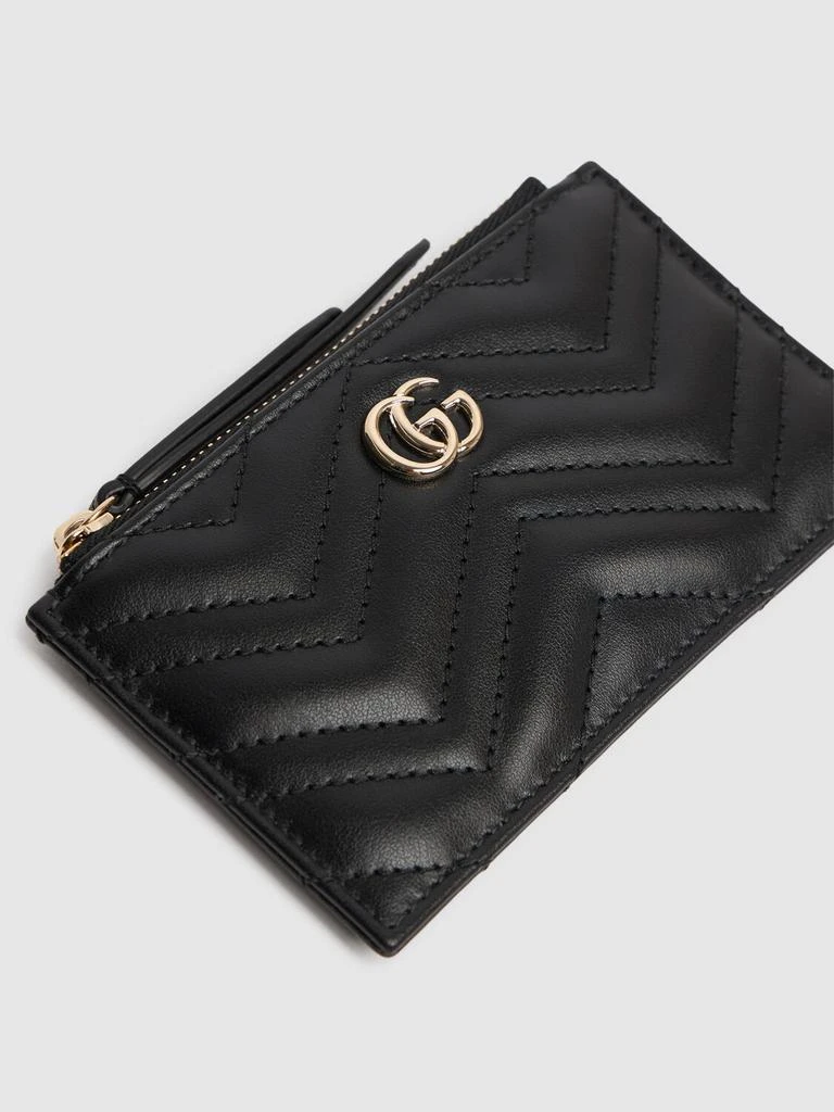 商品Gucci|Gg Marmont Leather Zip Key Case,价格¥3670,第1张图片