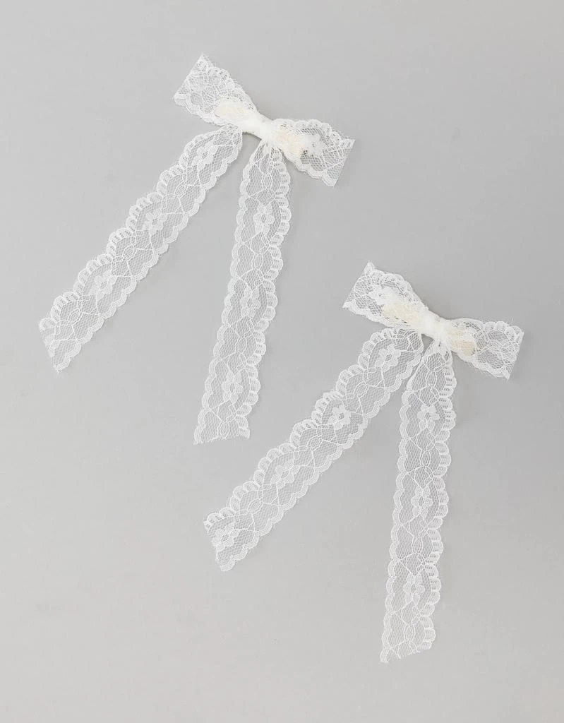 商品AE|AE Long Lace Bow 2-Pack,价格¥97,第1张图片
