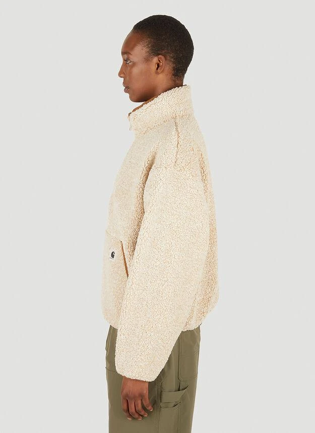 商品Carhartt WIP|Ella Fleece Jacket in Beige,价格¥1407,第3张图片详细描述