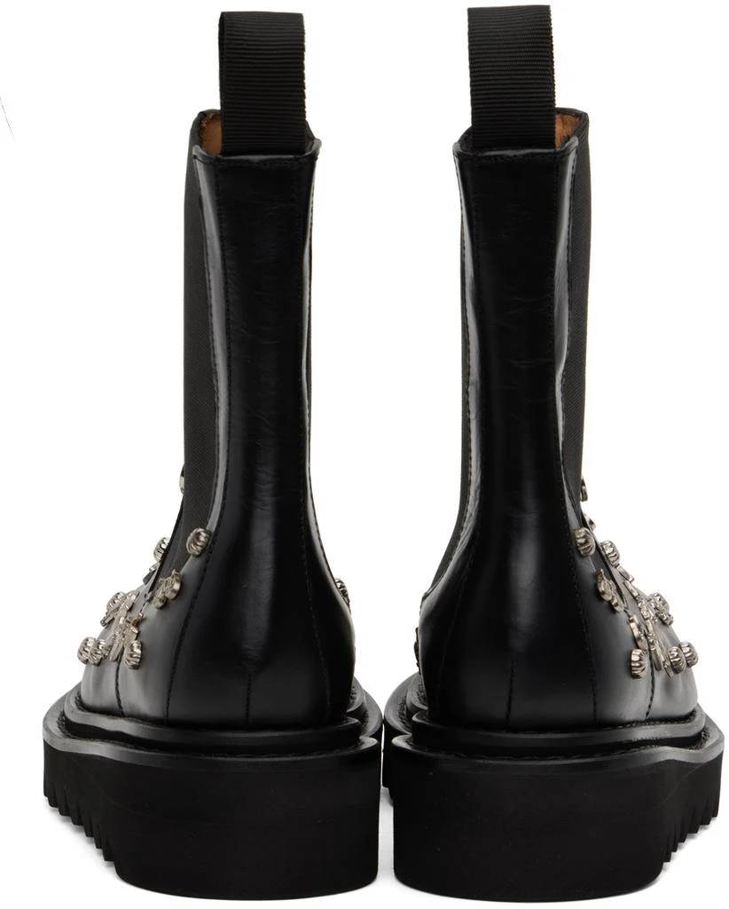 商品Toga Pulla|Black Embellished Boots,价格¥2171,第2张图片详细描述