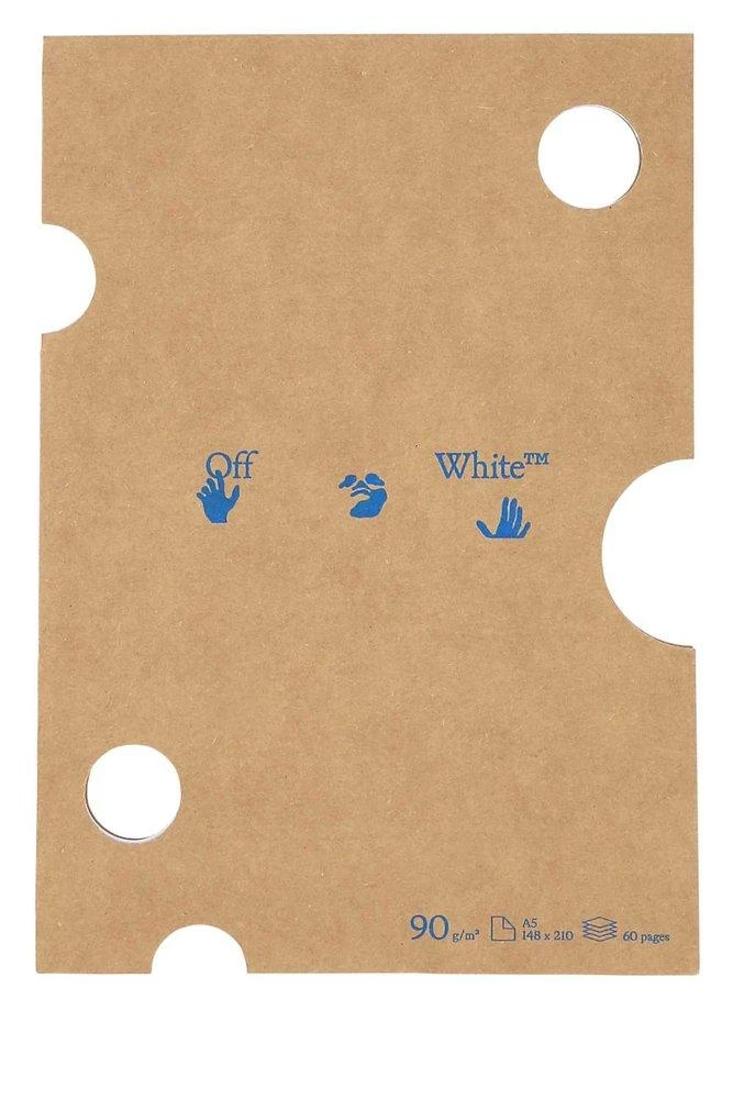 商品Off-White|Off-White Meteor Logo Detailed Cut-Out Notebook,价格¥291,第1张图片