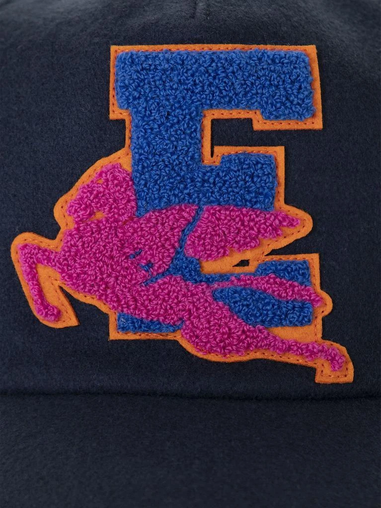 商品ETRO|Etro Logo Flocked Baseball Cap,价格¥1031,第4张图片详细描述