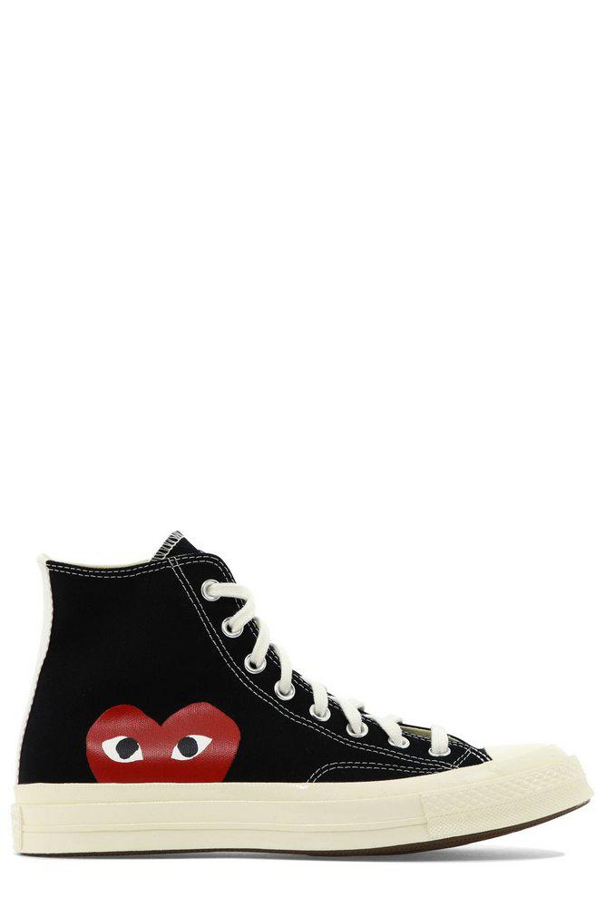 Comme des Garçons Play X Converse High-Top Sneakers商品第1张图片规格展示