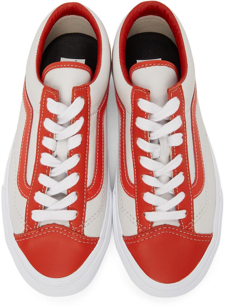Orange & White Style 36 VLT LX Sneakers商品第5张图片规格展示