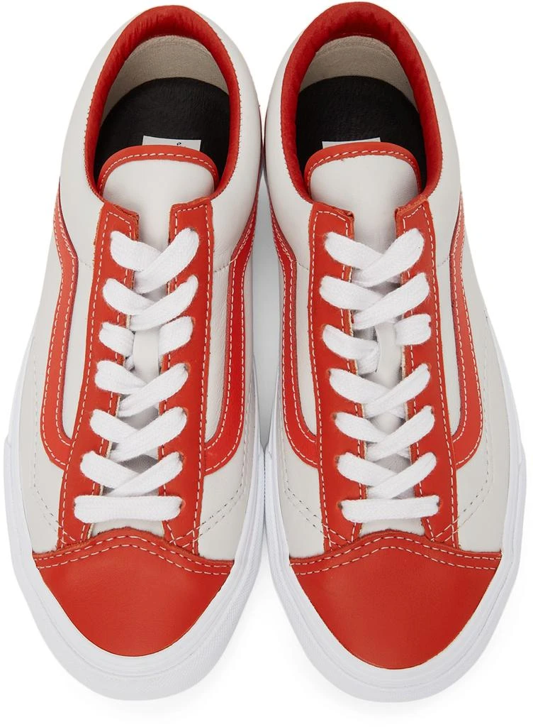 商品Vans|Orange & White Style 36 VLT LX Sneakers,价格¥224,第5张图片详细描述