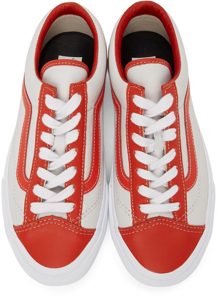 商品Vans|Orange & White Style 36 VLT LX Sneakers,价格¥508,第7张图片详细描述