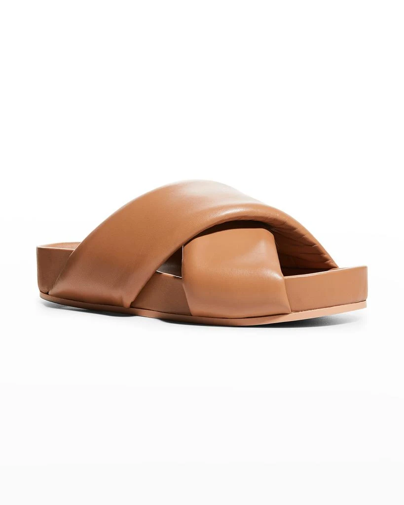 商品Jil Sander|Puffy Napa Slide Sandals,价格¥2170,第2张图片详细描述