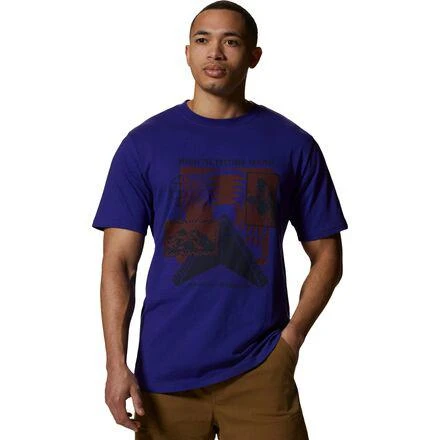 商品Mountain Hardwear|Altitude Stairs T-Shirt - Men's,价格¥104,第5张图片详细描述