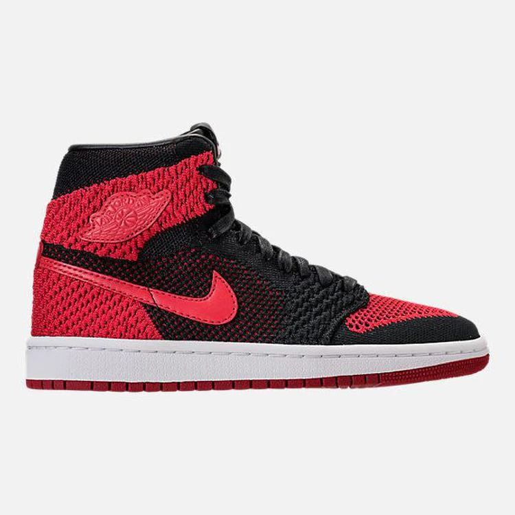 商品NIKE|大男童 Air Jordan Retro 1 High Flyknit 篮球鞋,价格¥502,第3张图片详细描述