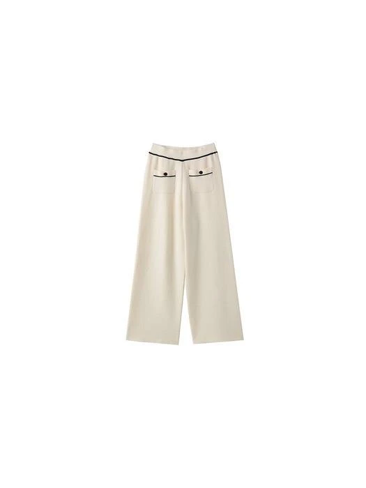 商品YOUR NAME HERE|Warm Knitwear Pants -2 Colors,价格¥1027,第4张图片详细描述