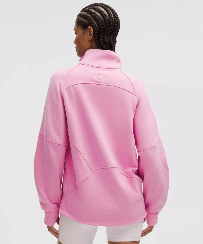 Scuba Oversized Funnel-Neck Half Zip *Long 商品
