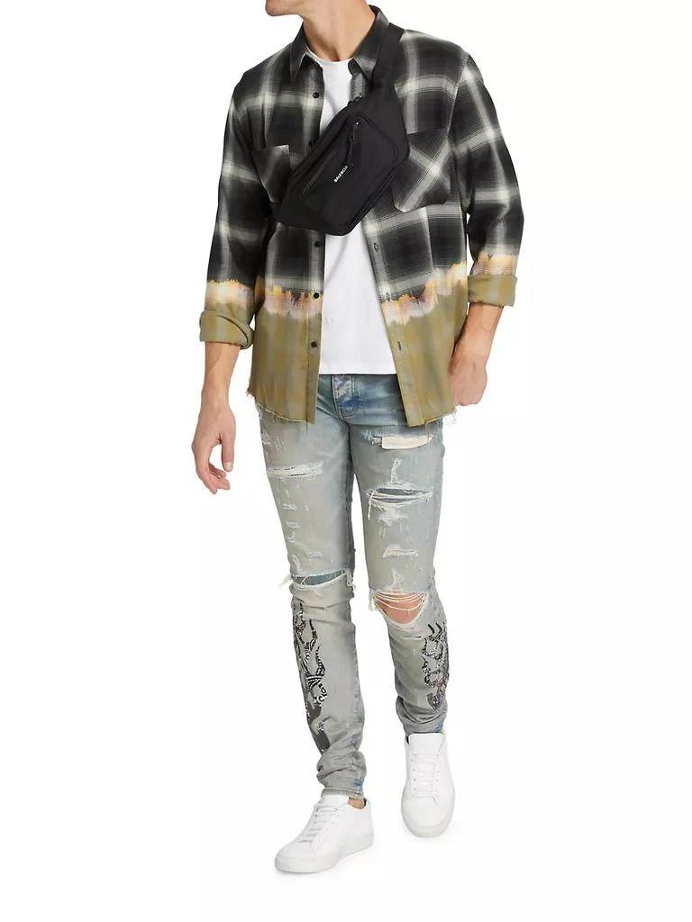 商品AMIRI|Army Stencil M-65 Button-Up Shirt,价格¥1565,第2张图片详细描述