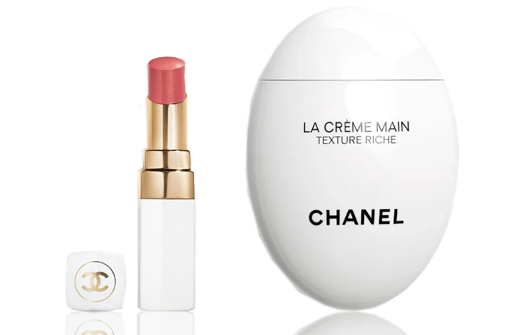 商品[国内直发] Chanel|香奈儿 白管润唇膏白蛋手霜组合 护理套装 舒缓肌肤防裂滋润 两件套,价格¥867,第4张图片详细描述