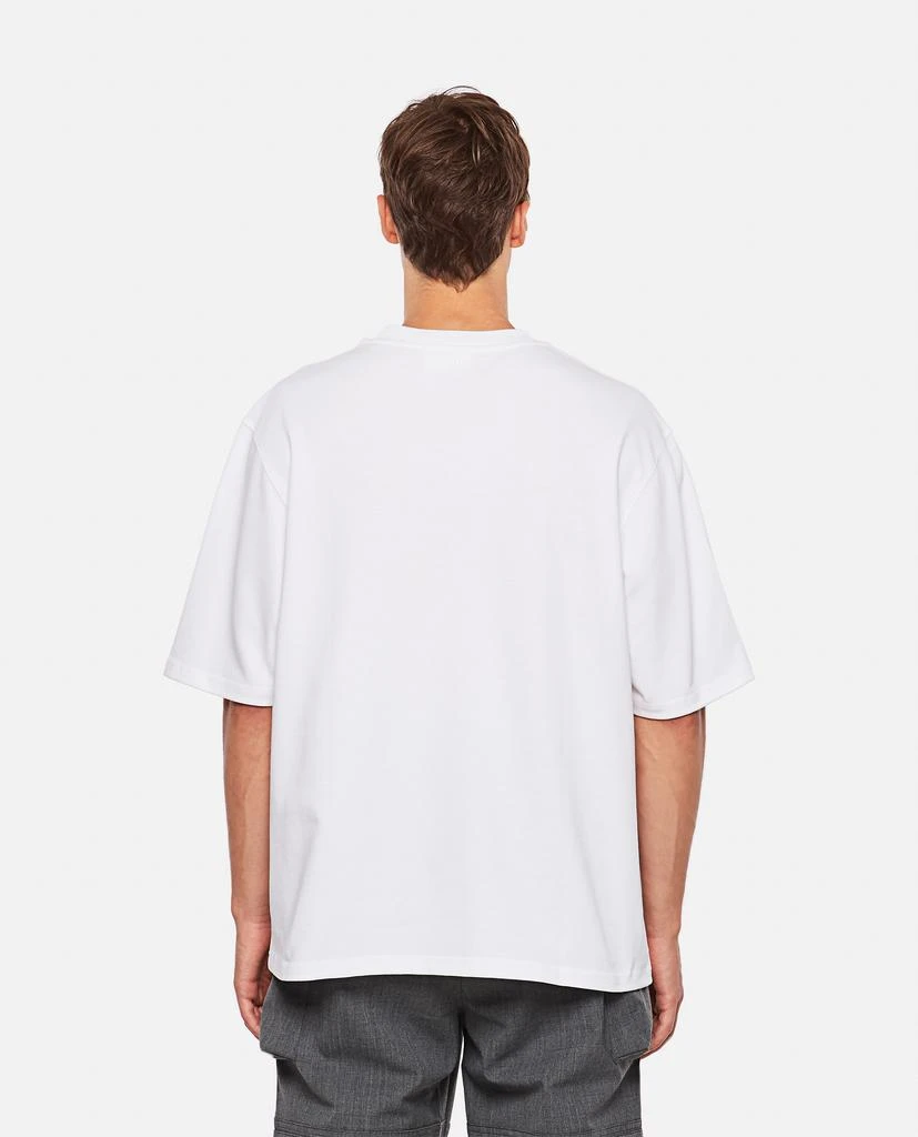 商品AMI|ORGANIC COTTON  TECHNICAL T-SHIRT,价格¥1292,第3张图片详细描述