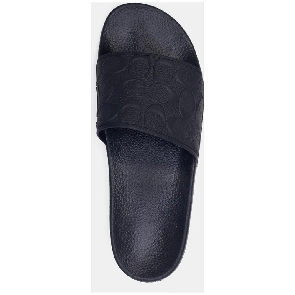 商品Coach|Men's Signature Pool Slide Sandals,价格¥424,第3张图片详细描述
