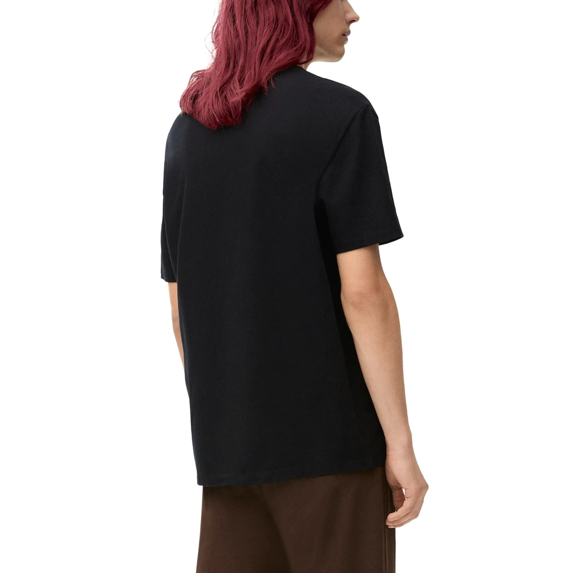商品[国内直发] Loewe|罗意威 x Suna Fujita SS25 圆领章鱼印花刺绣短袖T恤 男款 黑色,价格¥5039,第4张图片详细描述