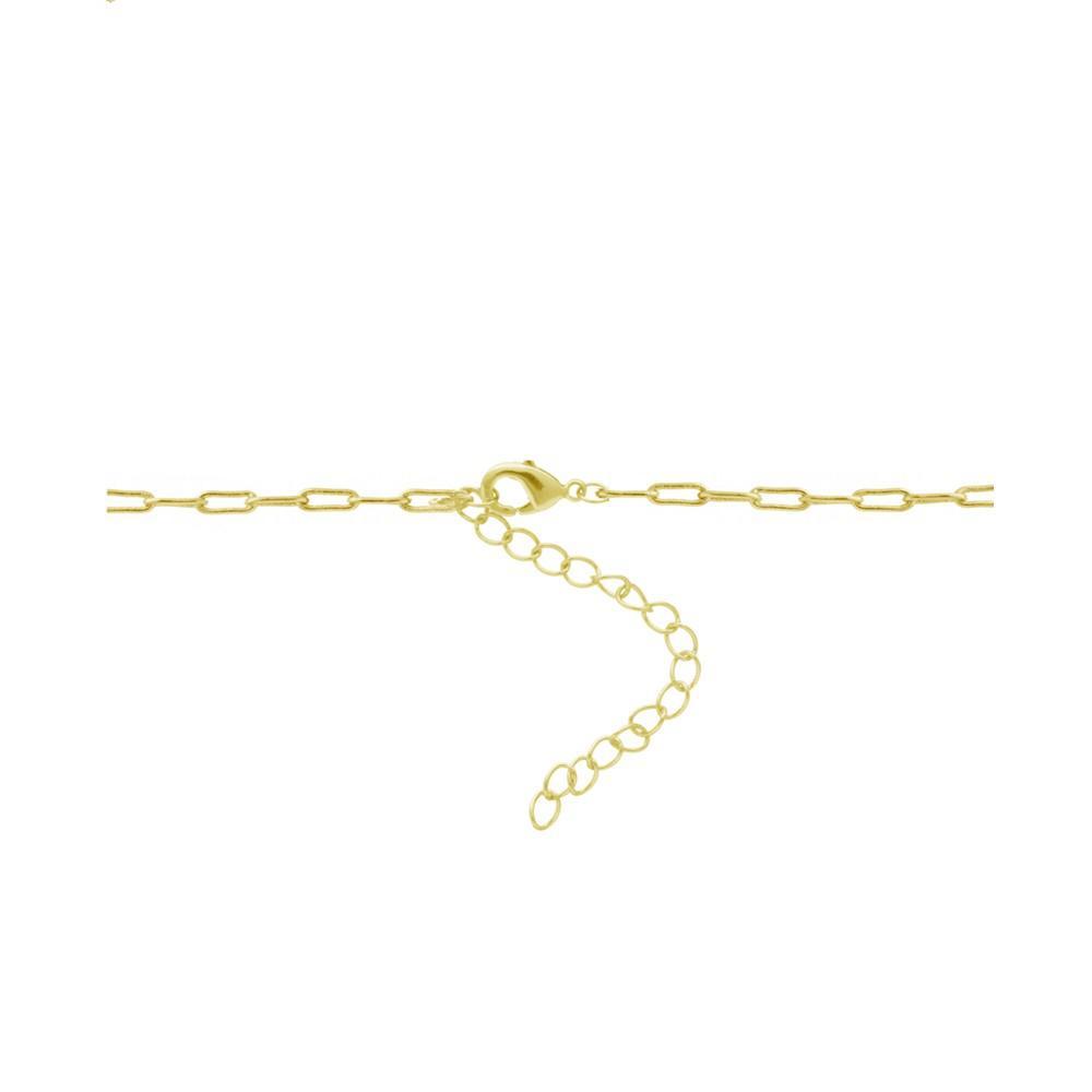 商品Essentials|Cubic Zirconia Butterfly Necklace, Gold Plate 16+2" extender,价格¥186,第4张图片详细描述