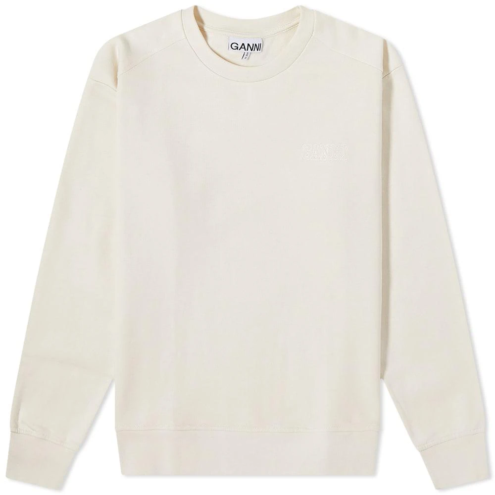 商品Ganni|GANNI Drop Shoulder Crew Sweat,价格¥729,第1张图片