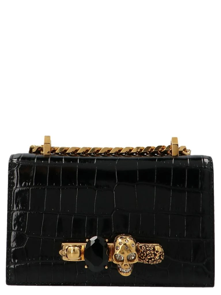 商品Alexander McQueen|Alexander McQueen Jewelled Mini Satchel Bag,价格¥15762,第1张图片