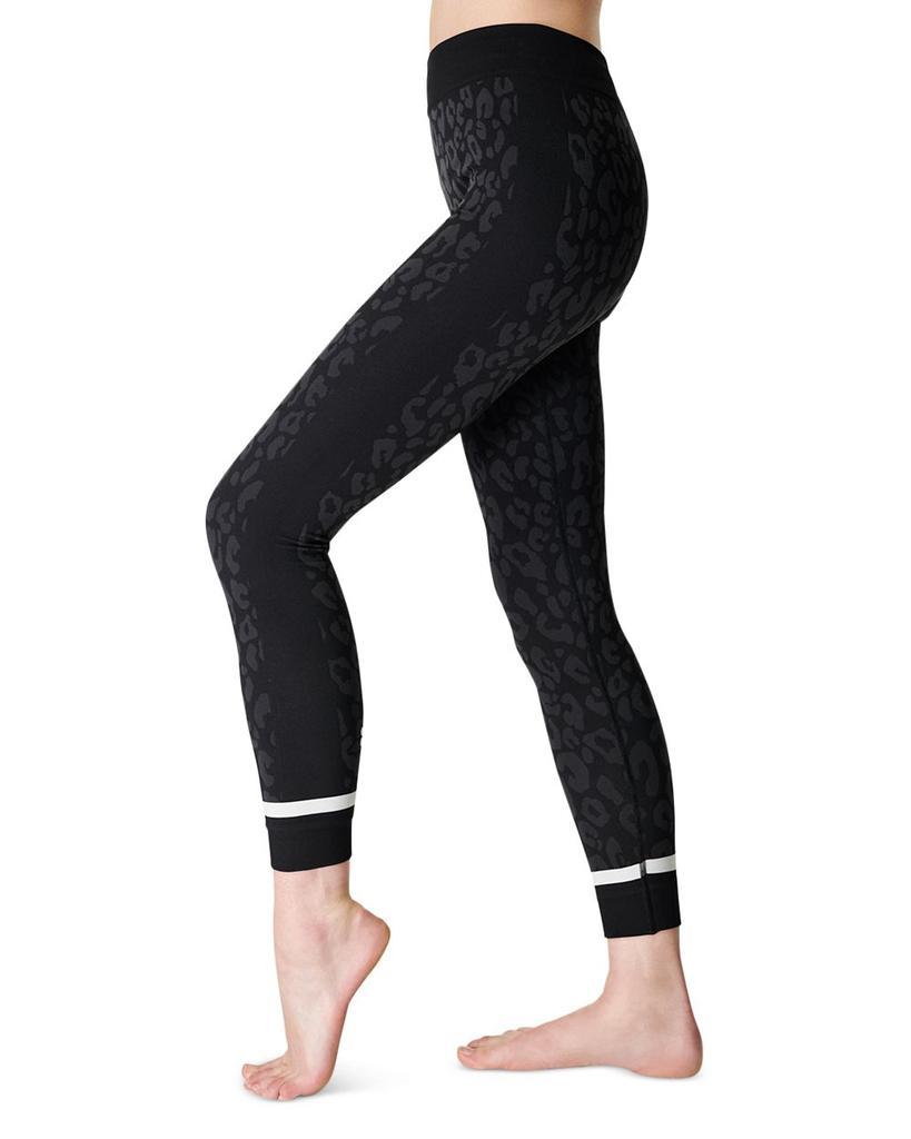 商品SWEATY BETTY|Leopard Jacquard Base Layer Leggings,价格¥849,第1张图片