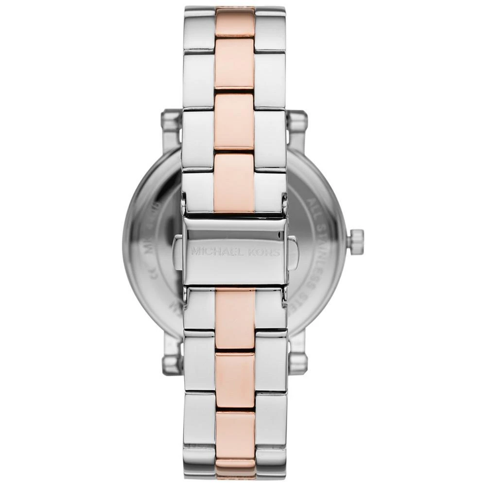 商品Michael Kors|Women's Norie Two-Tone Stainless Steel Bracelet Watch 38mm,价格¥1336,第3张图片详细描述