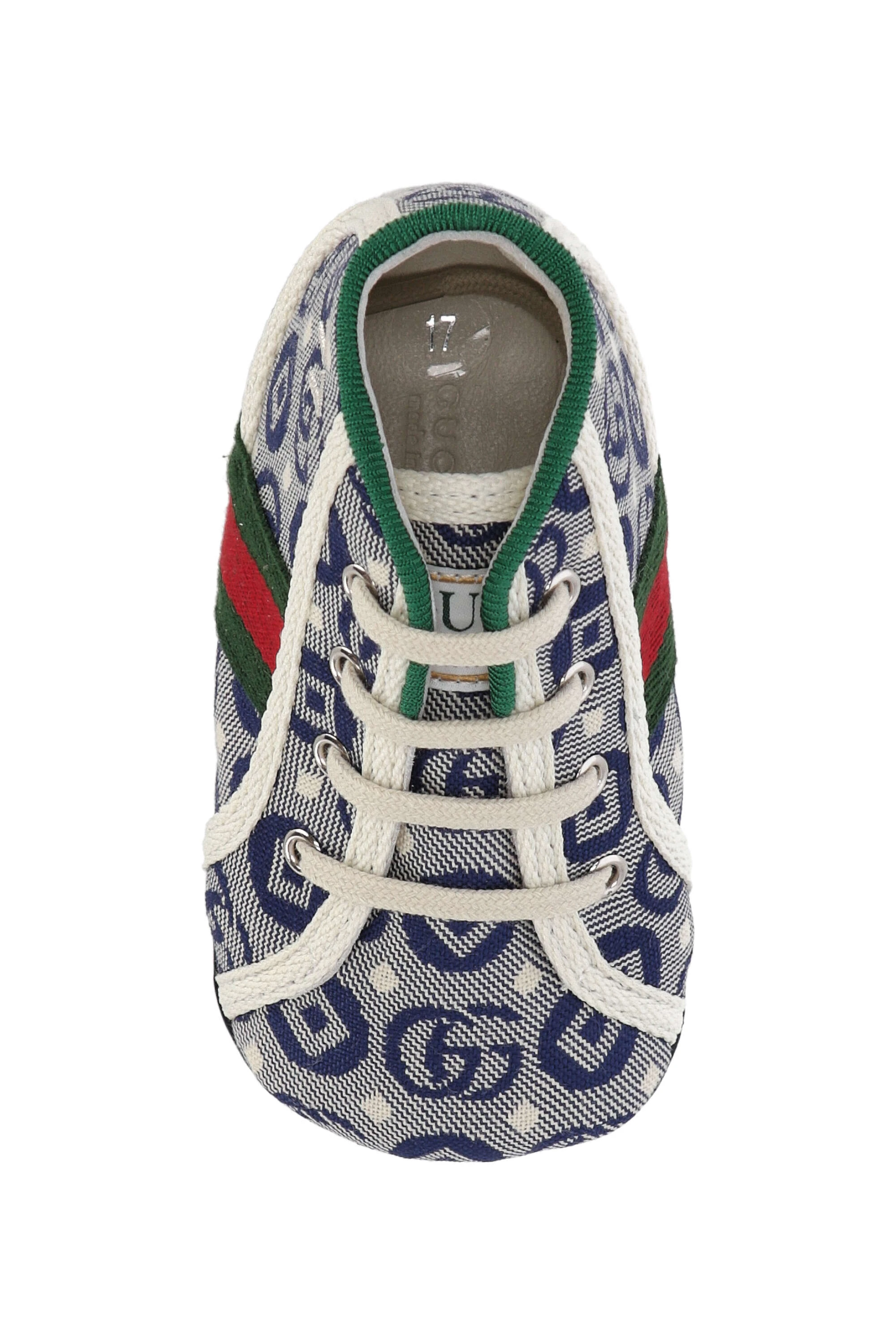 商品Gucci|Gucci 男童运动鞋 663413U4G404462 黑色,价格¥2883,第6张图片详细描述