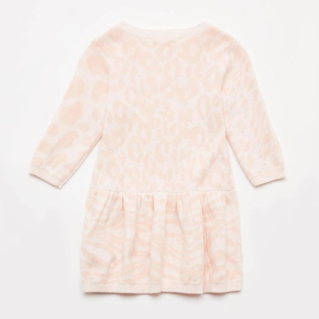 商品Kenzo|KENZO Newborn Animal Print Dress - Pale Pink,价格¥325,第2张图片详细描述
