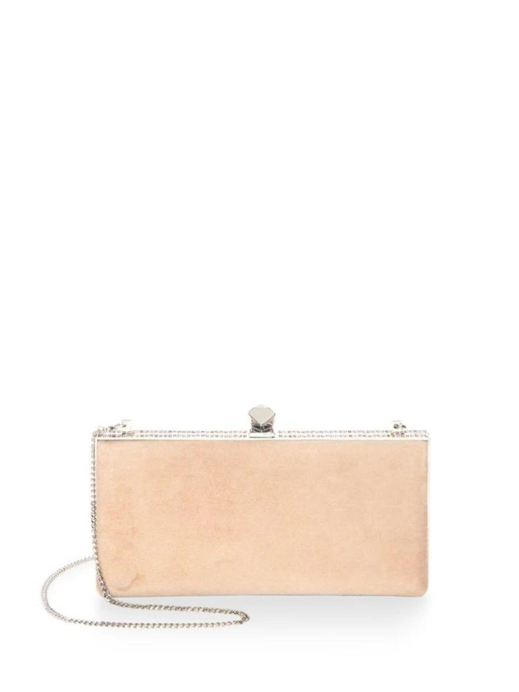 商品Jimmy Choo|Jimmy Choo - Celeste Crystal and Suede Clutch,价格¥5609,第1张图片