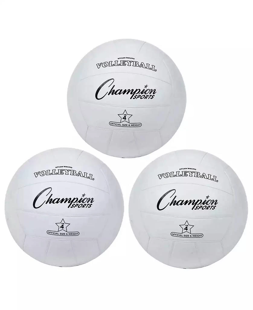 商品Champion Sports|Rubber Volleyball, Set of 3,价格¥317,第1张图片