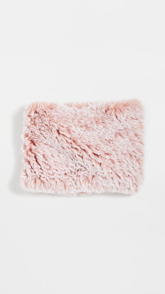 商品Jocelyn|Jocelyn Snowtop 针织人造皮毛弹力垂褶围巾,价格¥690,第5张图片详细描述